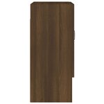 vidaXL Armoire murale Chêne marron 60x31x70 cm Bois d'ingénierie
