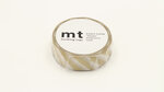 Masking Tape MT rayures or - stripe gold