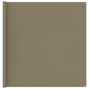 vidaXL Tapis de tente 200x300 cm Taupe