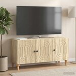 vidaXL Meuble TV Chêne Sonoma 99 x 34 5 x 50 cm Bois d'ingénierie