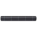 Vidaxl toile de paillage noir 1x25 m pp