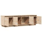vidaXL Meuble TV 156x37x45 cm Bois de pin massif