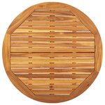 vidaXL Ensemble de salle à manger de jardin 5 Pièces Bois d'acacia solide