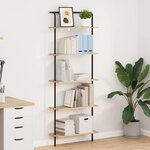 vidaXL Étagère Chêne sonoma 60 x 24 x 168 cm Bois d'ingénierie
