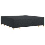 vidaXL Housse pour mobilier d'extérieur Noir 300 x 300 x 70 cm 210D