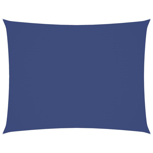 vidaXL Voile de parasol tissu oxford rectangulaire 5x7 m bleu