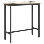 vidaXL table Chêne Sonoma 100 x 40 x 100 5 cm