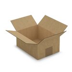 10 cartons d'emballage 25 x 25 x 19 cm - Simple cannelure