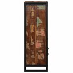 vidaXL Armoire de salle de bain 40x30x90 cm bois massif récupération