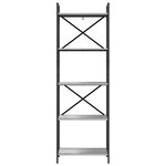 vidaXL Étagère Gris Sonoma 56 x 34 x 171 cm Bois d'ingénierie