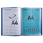 Protège-documents En Pp Recyclé Semi-rigide Beeblue 40 Vues - A4 - Couleurs Assorties - Exacompta