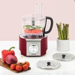 Robot KOENIG MX18 RED - Rouge et Inox - Multifonction