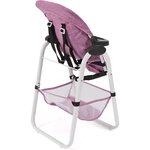 Bayer Chic 2000 655-62 - Chaise haute pour poupées jean rose