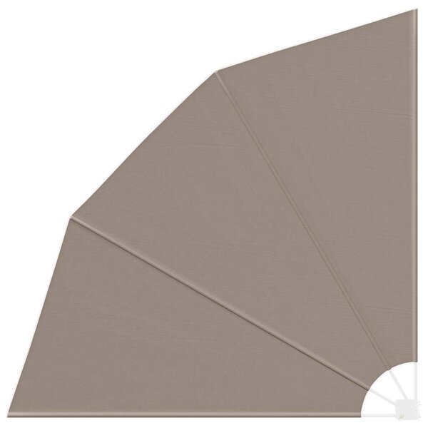 vidaXL Écran de confidentialité pour balcon Taupe 210 x 210 cm