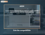 Qualitoner x1 toner 602h noir compatible pour lexmark