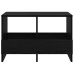 vidaXL Étagère à magazines Chêne noir 68 5 x 30 x 45 cm