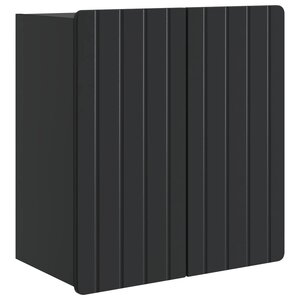 vidaXL Armoire Murale Noir 59 x 31 x 64 cm Bois d'ingénierie