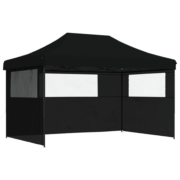 vidaXL Tente de fête 292 x 440 x 315 cm Noir Tissu Oxford