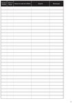 Registre de main courante - 100 pages - 210 x 300 mm  - qualité premium uttscheid uttscheid
