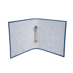 Classeur Rembordé Polypropylène Format Ecolier 2 Anneaux 25mm - 230x215mm - Couleurs Assorties - X 20 - Exacompta