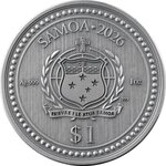 Pièce de monnaie en Argent 1 Dollar g 31.1 (1 oz) Millésime 2026 Born To Be Wild LEOPARD
