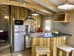 Escapade de 3 jours en cabane lodge et bouteille de vin offerte  près de la rochelle - smartbox - coffret cadeau séjour