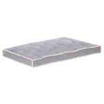 vidaXL Coussin de canapé palette Anthracite 120x80x10 cm