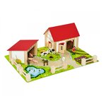 Simba Toys 100004309 - Eichhorn Ferme en bois avec Accessoires