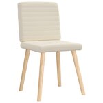 vidaXL Chaises à manger lot de 4 Lin