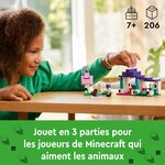 Sanctuaire Animalier LEGO® Minecraft™ 21253 - Aventure et Créativité