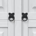 vidaXL Garde-robe avec 3 portes Gamme Corona pin mexicain Blanc