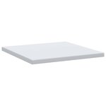 vidaXL Coussins de Matelas Blanc 200 x 200 cm
