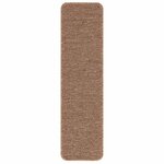 vidaXL Tapis Antidérapants pour Escaliers 15 Pièces Jaune 75 x 20 cm PP