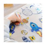 Set silicone a colorier Dans l espace