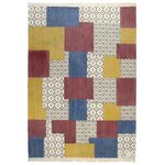 vidaXL Tapis tissé à la main Coton 200x290 cm Imprimé Multicolore