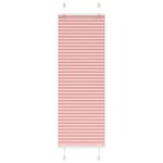 vidaXL Store plissé rose 40x150 cm largeur du tissu 39 4 cm polyester
