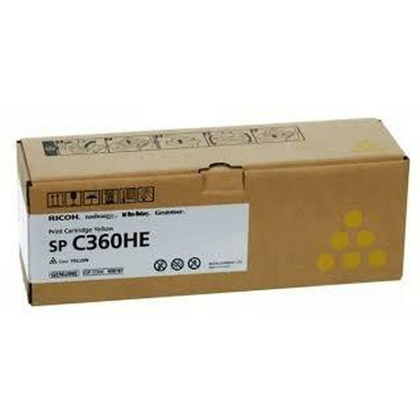 408187 Toner Yellow SP C360HE RICOH