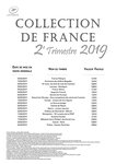 Collection de France 2 ème Trimestre 2019