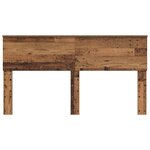 vidaXL Tête de lit Bois Ancien 160 cm Bois d'ingénierie