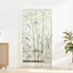 VidaXL Rideau anti-insectes imprimé 100x220 cm bambou