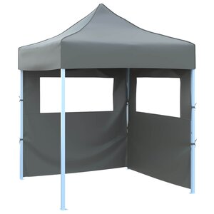 vidaXL Tente de fête Anthracite 200 x 200 x 315 cm Tissu Oxford