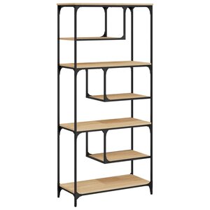 vidaXL Bibliothèque chêne sonoma 81x36x176 cm bois d'ingénierie