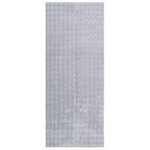 vidaXL Tapis de surface Rectangulaire HUARTE Gris 200 x 80 cm