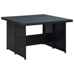 Salon de jardin meuble d'extérieur ensemble de mobilier 6 pièces avec coussins résine tressée noir 02_0016930
