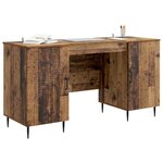 vidaXL Bureau Bois ancien 142 5 x 50 x 75 cm Bois d'ingénierie
