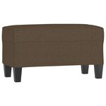 vidaXL Banc Marron 70x35x41 cm Tissu