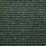 vidaXL Voile d'ombrage 160 g/m² Vert foncé 5x7x7 m PEHD