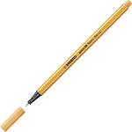 Stylo-Feutre POINT 88 Pointe Fine 0 4 mm Orange FLUO STABILO
