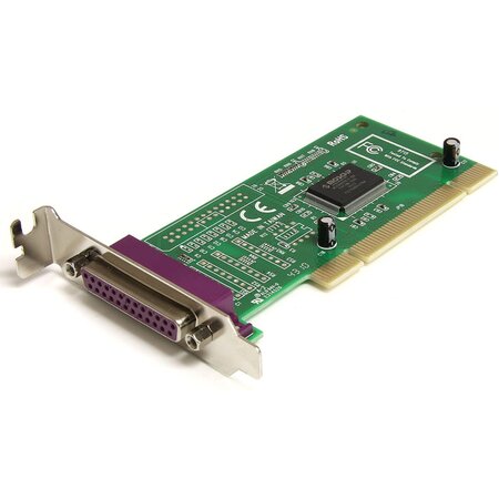 Startech.com carte adaptateur pci vers 1 port parallèle - faible encombrement - low profile