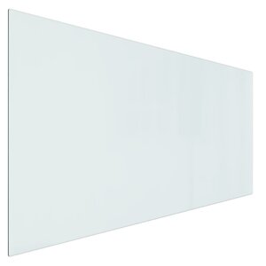 vidaXL Plaque de verre pour cheminée rectangulaire 120x60 cm